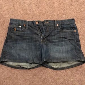 Ralph Lauren sport blue jean shorts size 30